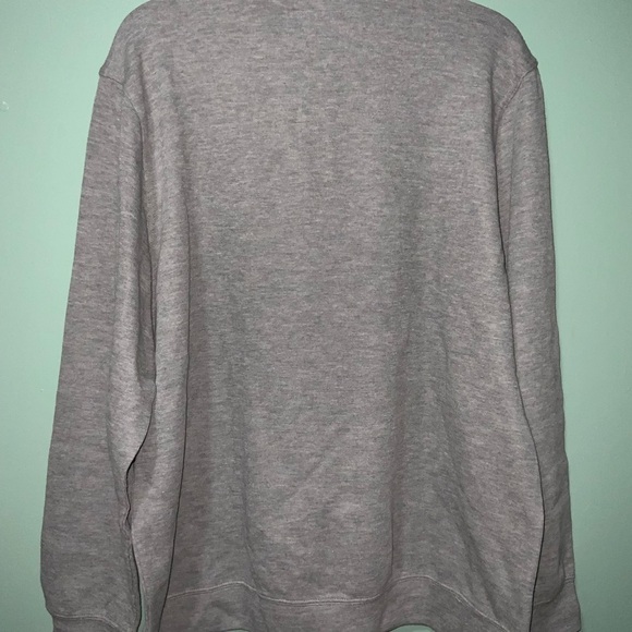 NHL Detroit Red Wings NHL Quarter Zip. Gray Sweater Mens 2XL - Picture 2 of 6